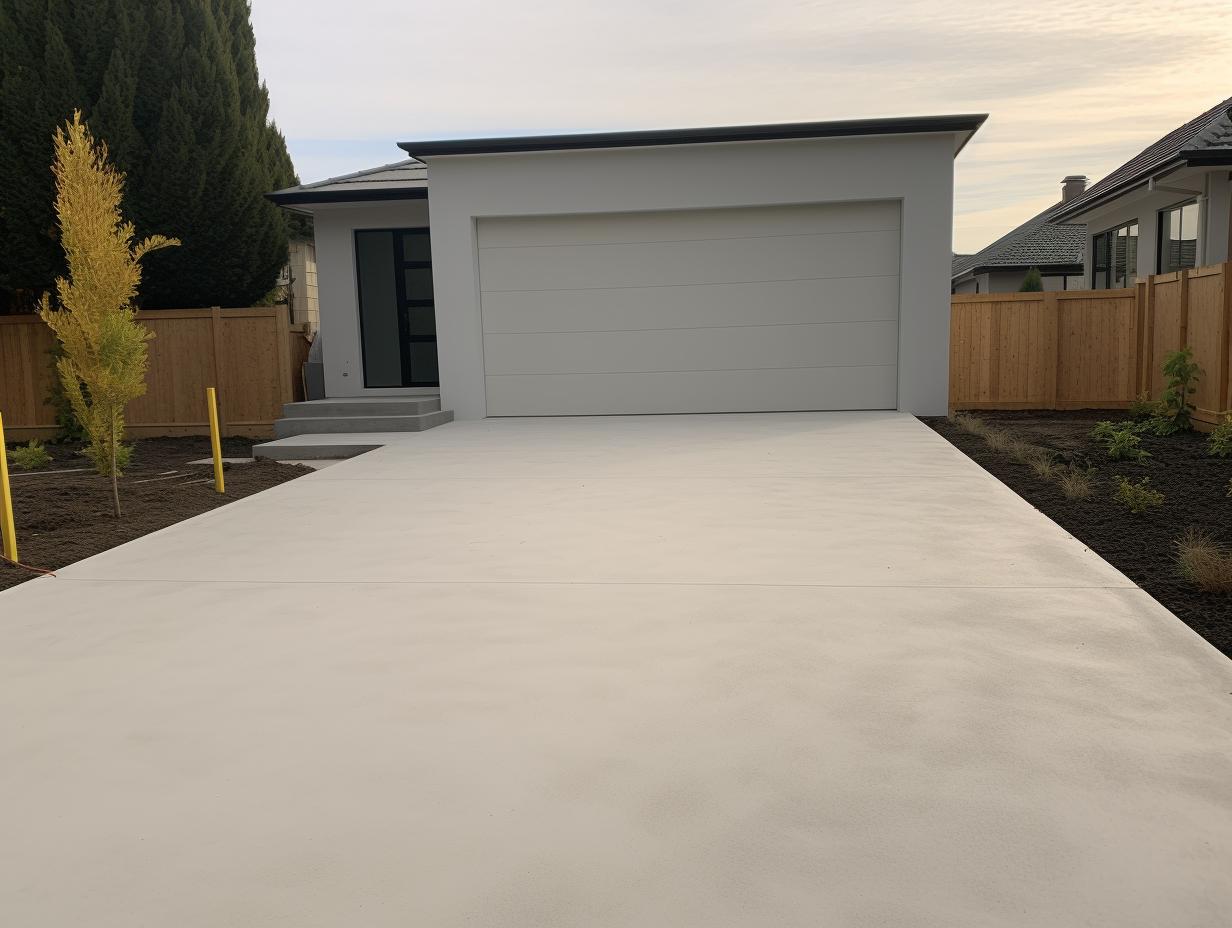 A concrete driveway intalled by our Thomastown concreters