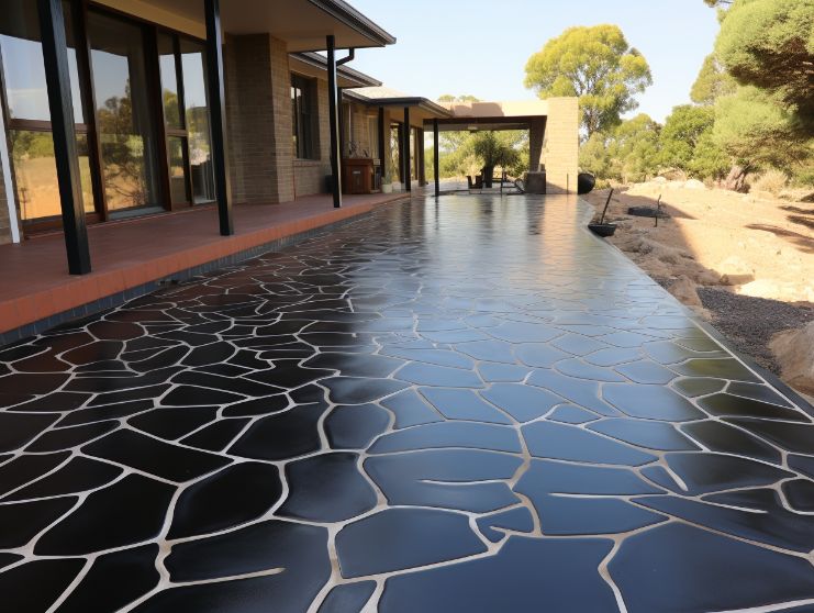 A durable driveway installed by our Quality Concreters in Maddingley
