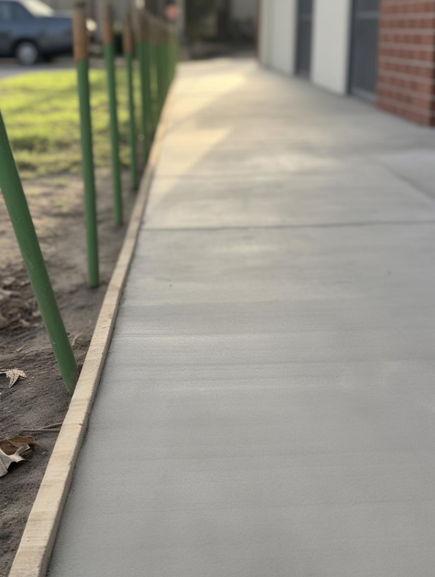 Expert concreters in Heidelberg installed a concrete driveway