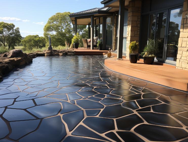 Forest Hill team of concreters installed a beautiful concrete driveway