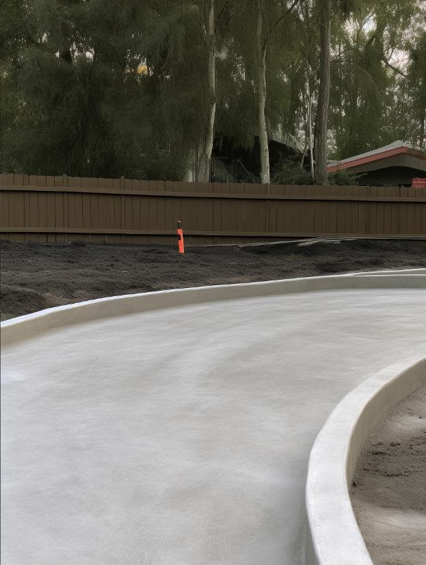 Strathmore concreters installed a concrete driveway